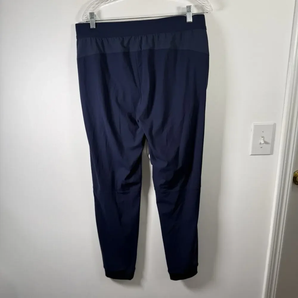 Ten Thousand Interval Jogger Pants Performance Navy Blue Commuter Gym Men Large?